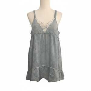 100% Silk Tank by Velvet Size L